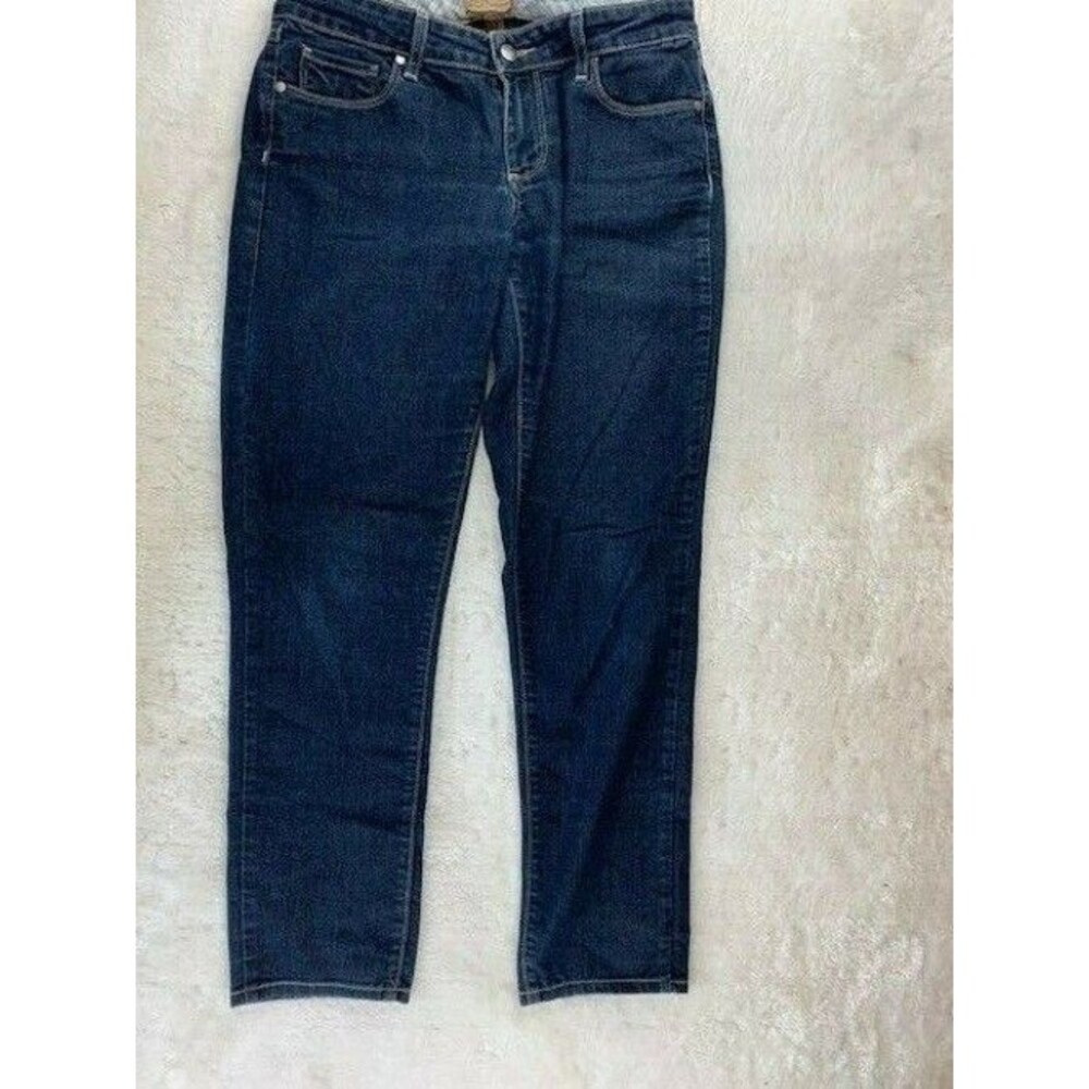 Paige Peg Skinny Jeans Size 28 Dark Wash Stretch